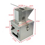 Multifunctional Home Grinder Ultra-fine Milling for Grains Soybean Wheat